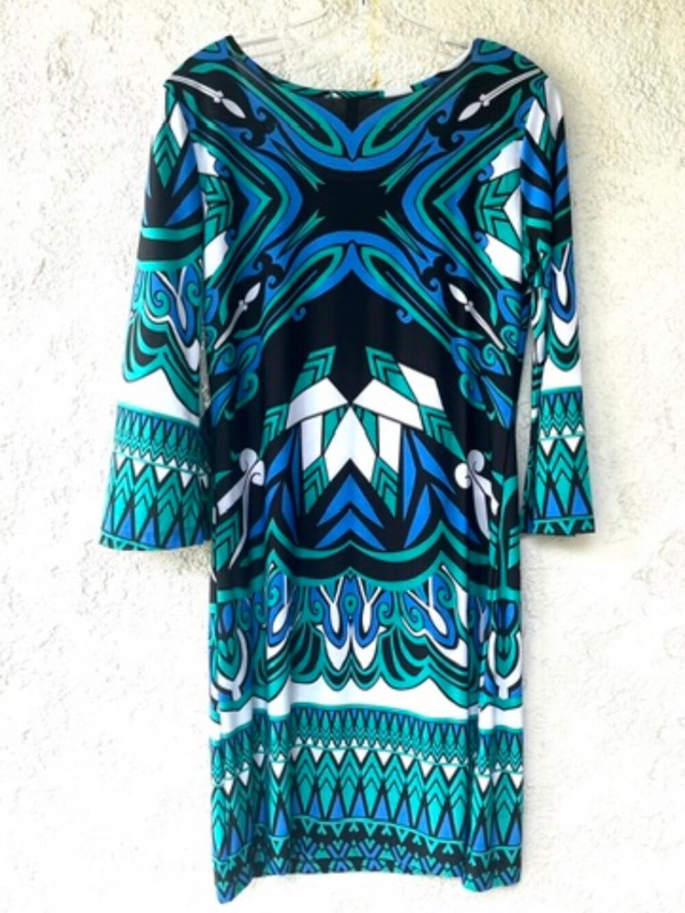Bold Mod Dress in Cool Colors – NWT - Picture 2 of 5
